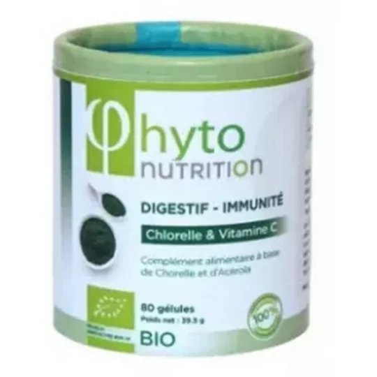 Flamant Vert Phyto Nutrition Digestif et Immunité Gélules x 80