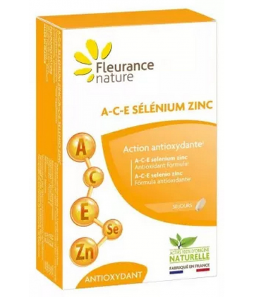 Fleurance Nature A-C-E Sélénium Zinc Comprimés x 30
