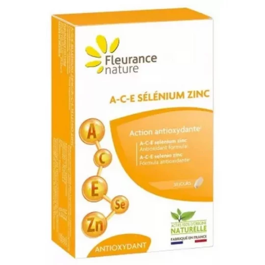 Fleurance Nature A-C-E Sélénium Zinc Comprimés x 30