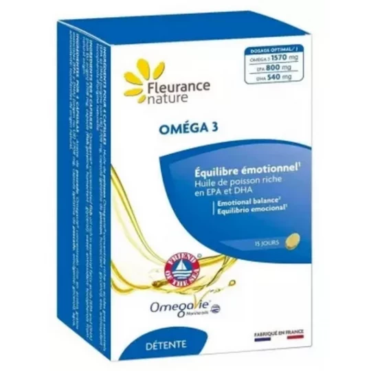 Fleurance Nature Oméga 3 Capsules x 60