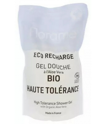 Florame Gel Douche Aloe Vera Éco-Recharge Bio 700 ml