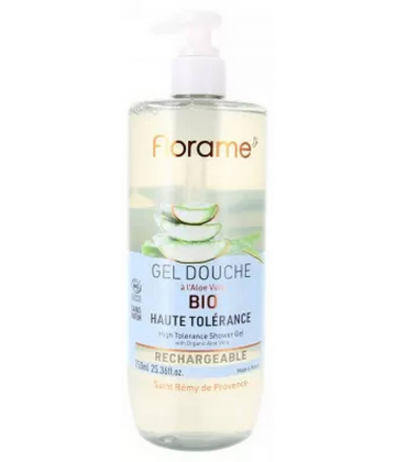 Florame Gel Douche Aloe Vera Rechargeable Bio 750 ml