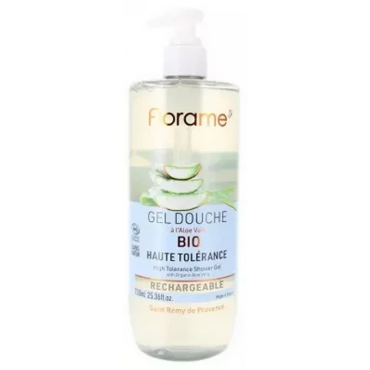 Florame Gel Douche Aloe Vera Rechargeable Bio 750 ml
