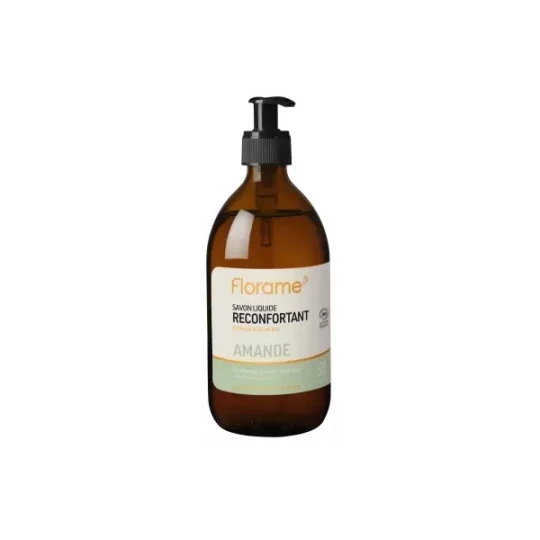 Florame Savon Liquide Réconfortant Amande Bio 500 ml