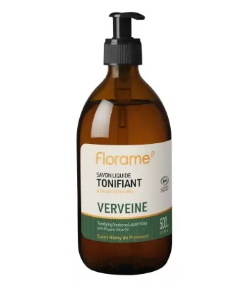 Florame Savon Liquide Tonifiant Verveine Bio 500 ml