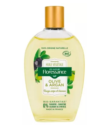 Floressance Huile Végétale Olive & Argan Bio 100 ml