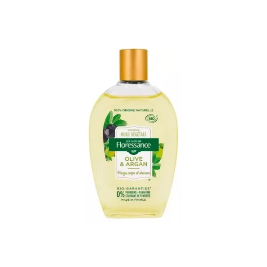 Floressance Huile Végétale Olive & Argan Bio 100 ml