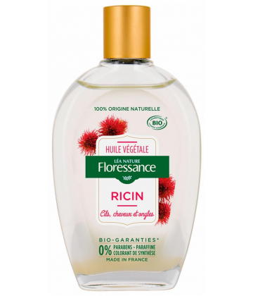 Floressance Huile Végétale Ricin Bio 100 ml