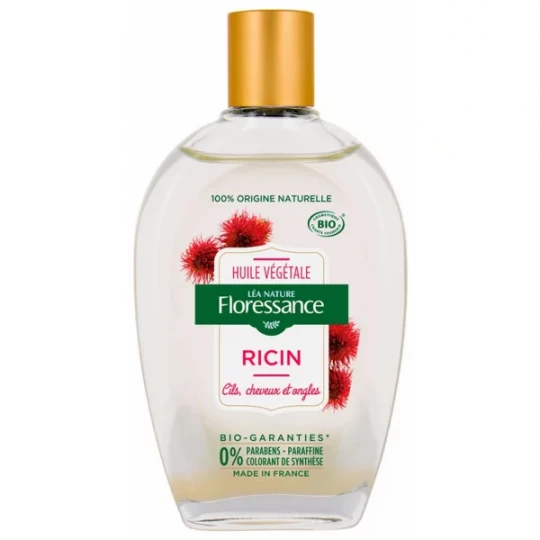 Floressance Huile Végétale Ricin Bio 100 ml