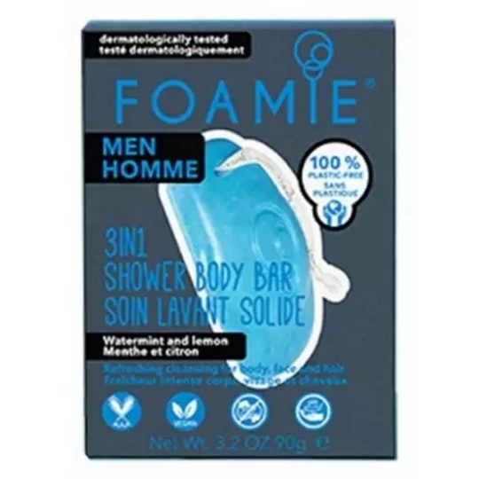 Foamie Soin Lavant Solide 3 en 1 Seas The Day