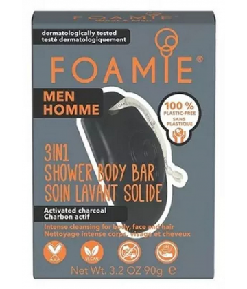 Foamie Soin Lavant Solide 3 en 1 What a Man