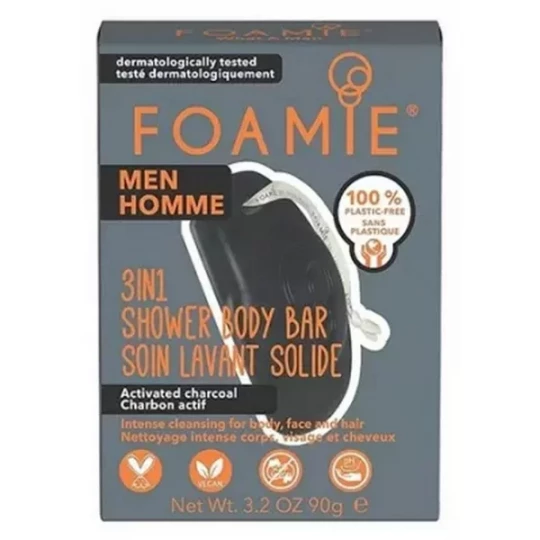 Foamie Soin Lavant Solide 3 en 1 What a Man