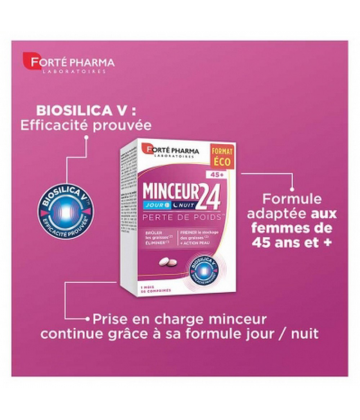 Forté Pharma Minceur 24 45+ Perte de Poids Comprimés x 56