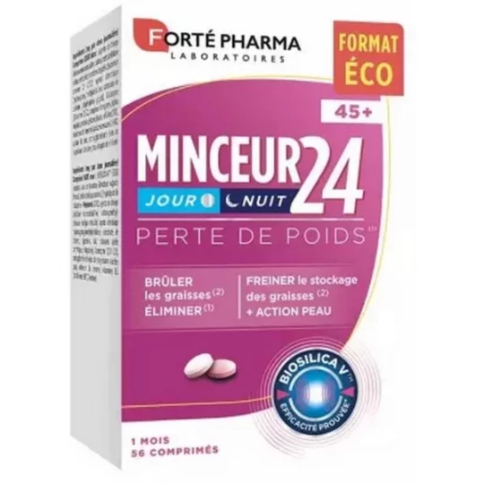 Forté Pharma Minceur 24 45+ Perte de Poids Comprimés x 56