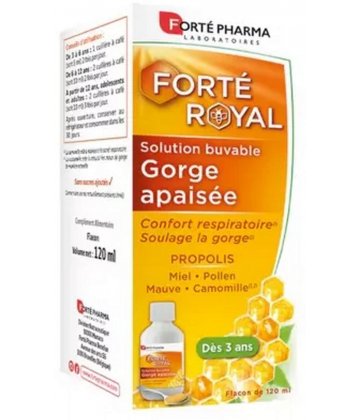 Forté Pharma Forté Royal Gorge Apaisée 120 ml