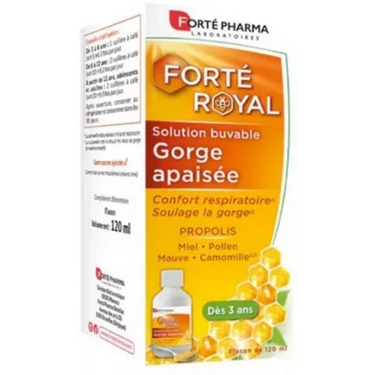 Forté Pharma Forté Royal Gorge Apaisée 120 ml
