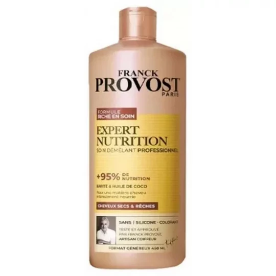 Franck Provost Expert Nutrition Soin Démêlant Cheveux Secs & Reches 450 ml