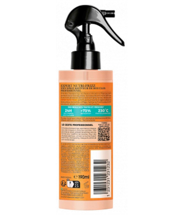 Franck Provost Expert Nutri-Frizz Soin Raviveur des Boucles Cheveux Tres Secs ou Frisés 24h 190 ml
