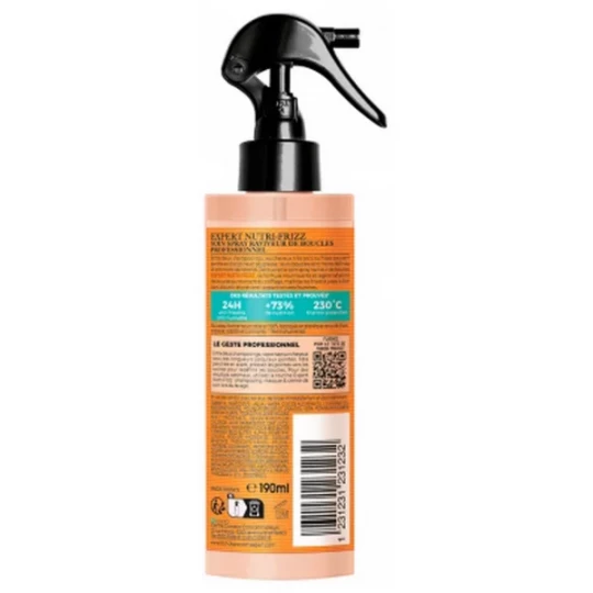 Franck Provost Expert Nutri-Frizz Soin Raviveur des Boucles Cheveux Tres Secs ou Frisés 24h 190 ml - image 4