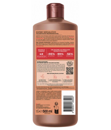 Franck Provost Expert Réparation Shampoing Cheveux Abimés & Cassants 500 ml