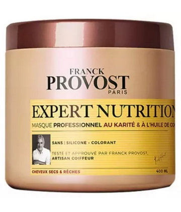 Franck Provost Expert Nutrition Masque Professionnel Cheveux Secs & Reches 400 ml