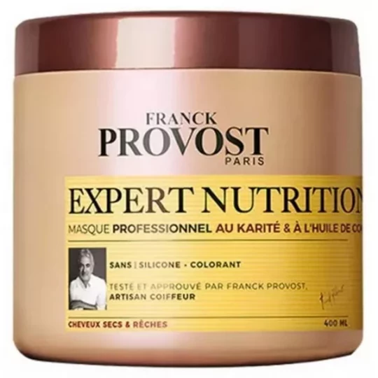 Franck Provost Expert Nutrition Masque Professionnel Cheveux Secs & Reches 400 ml