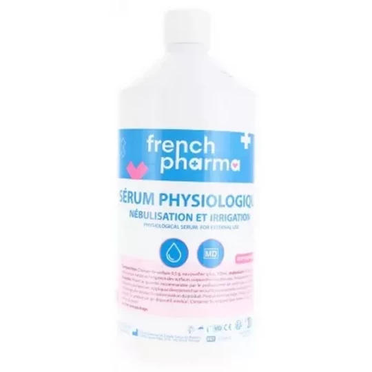 French Pharma Sérum Physiologique 1 L