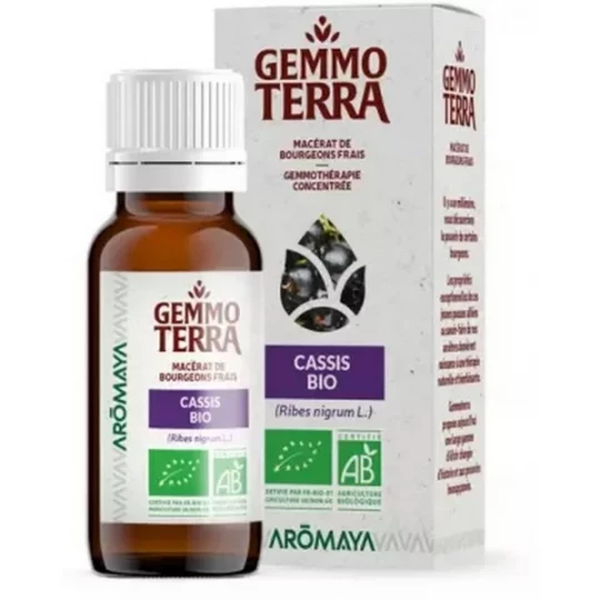 Gemmo Terra Macérat de Bourgeons Frais Cassis Bio 30 ml
