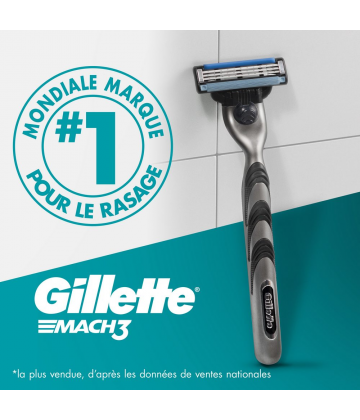 Gillette Mach3 Lames de Rasoir x 4