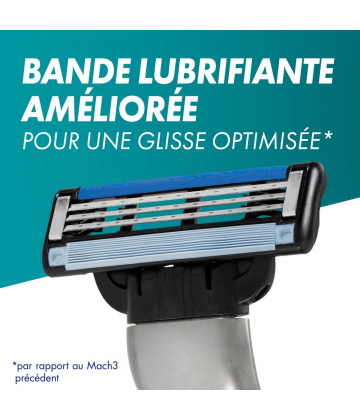 Gillette Mach3 Lames de Rasoir x 4