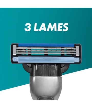 Gillette Mach3 Lames de Rasoir x 4
