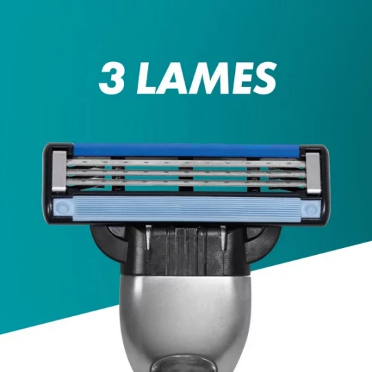 Gillette Mach3 Lames de Rasoir x 4 - image 5