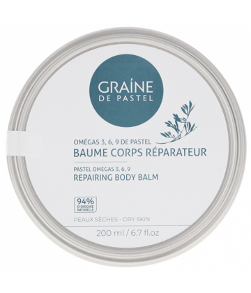 Graine de pastel Baume Corps Réparateur 200 ml