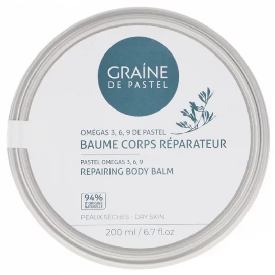 Graine de pastel Baume Corps Réparateur 200 ml