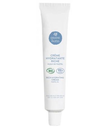 Graine de pastel Crème Hydratante Riche Bio 50 ml