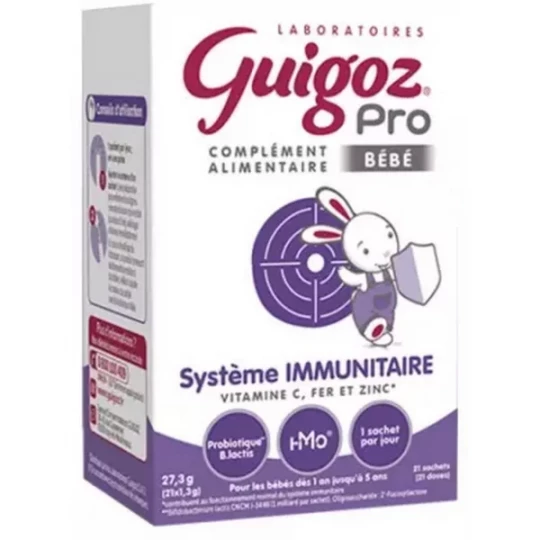 Guigoz Pro Bébé Systeme Immunitaire Sachets x 21