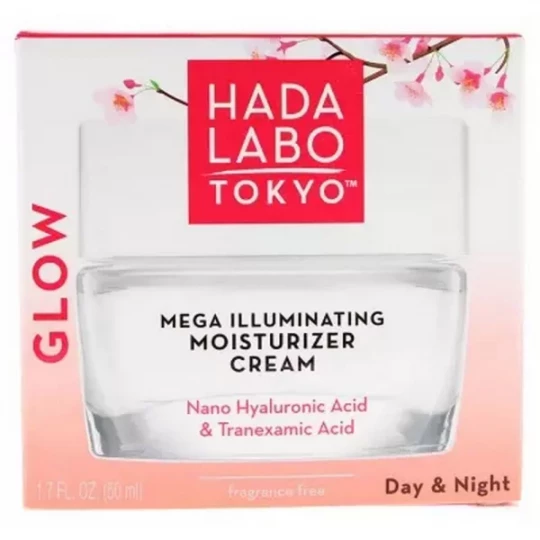 Hada Labo Tokyo Glow Crème Hydratante Anti-Taches Jour et Nuit 50 ml