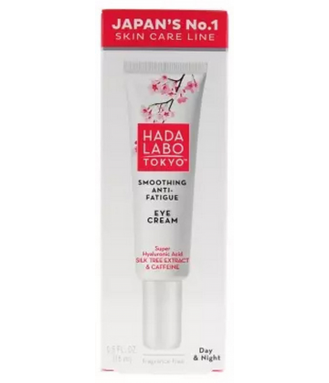 Hada Labo Tokyo Crème Contour des Yeux Jour et Nuit Lissage Anti-Fatigue 15 ml