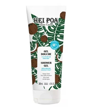Hei Poa Gel Douche à la Pulpe de Coco 200 ml