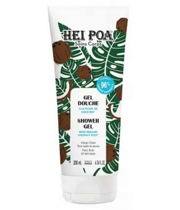 Hei Poa Gel Douche à la Pulpe de Coco 200 ml