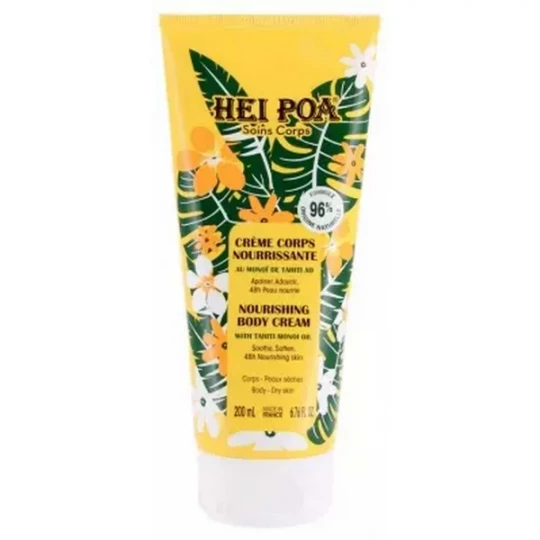 Hei Poa Crème Corps Nourrissante au Monoi de Tahiti AO 200 ml