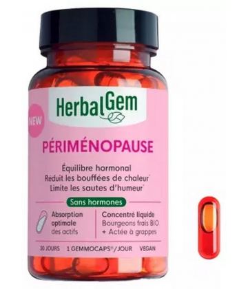 HerbalGem Périménopause Gélules x 30