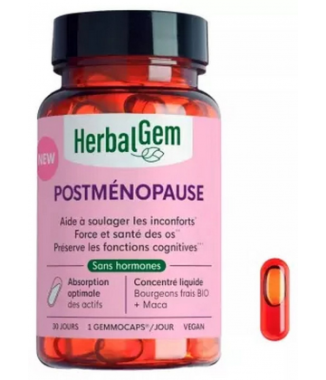 HerbalGem Postménopause Gélules x 30