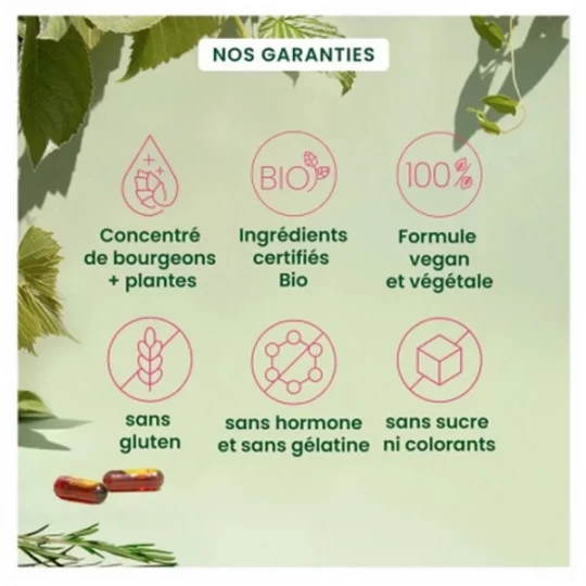 HerbalGem SPM & Confort Prémenstruel Bio Gélules x 30 - image 2
