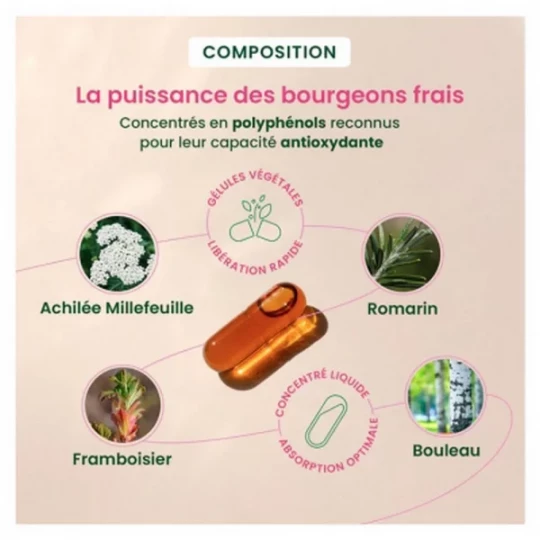 HerbalGem SPM & Confort Prémenstruel Bio Gélules x 30 - image 3