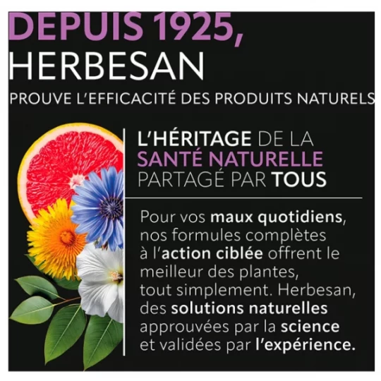Herbesan Vision Santé des Yeux Comprimés x 60 - image 4