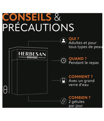 Herbesan Bronzage Sublime Gélules x 60