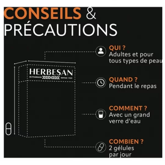 Herbesan Bronzage Sublime Gélules x 60 - image 2