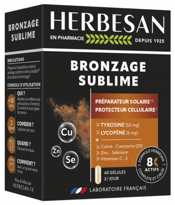 Herbesan Bronzage Sublime Gélules x 60