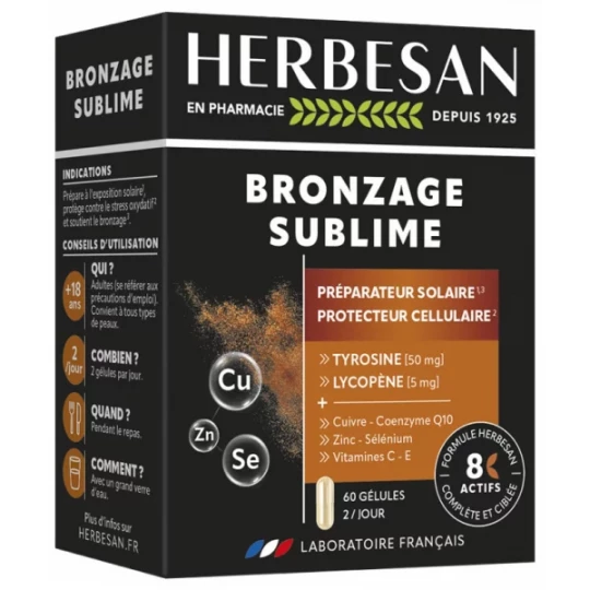 Herbesan Bronzage Sublime Gélules x 60